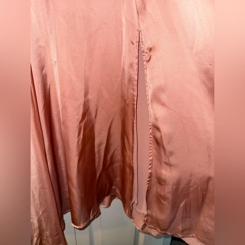 Astr Blush Satin Gown - Picture 7 of 10